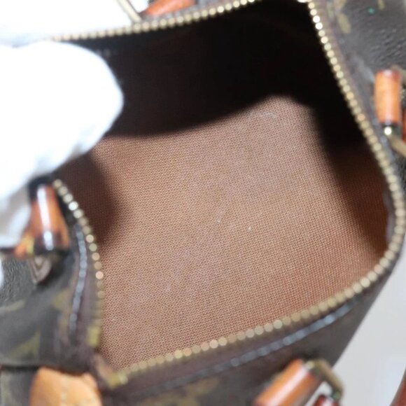 LOUIS VUITTON Monogram Mini Speedy Hand Bag M41534 LV Auth 137066 - Picture 11 of 16